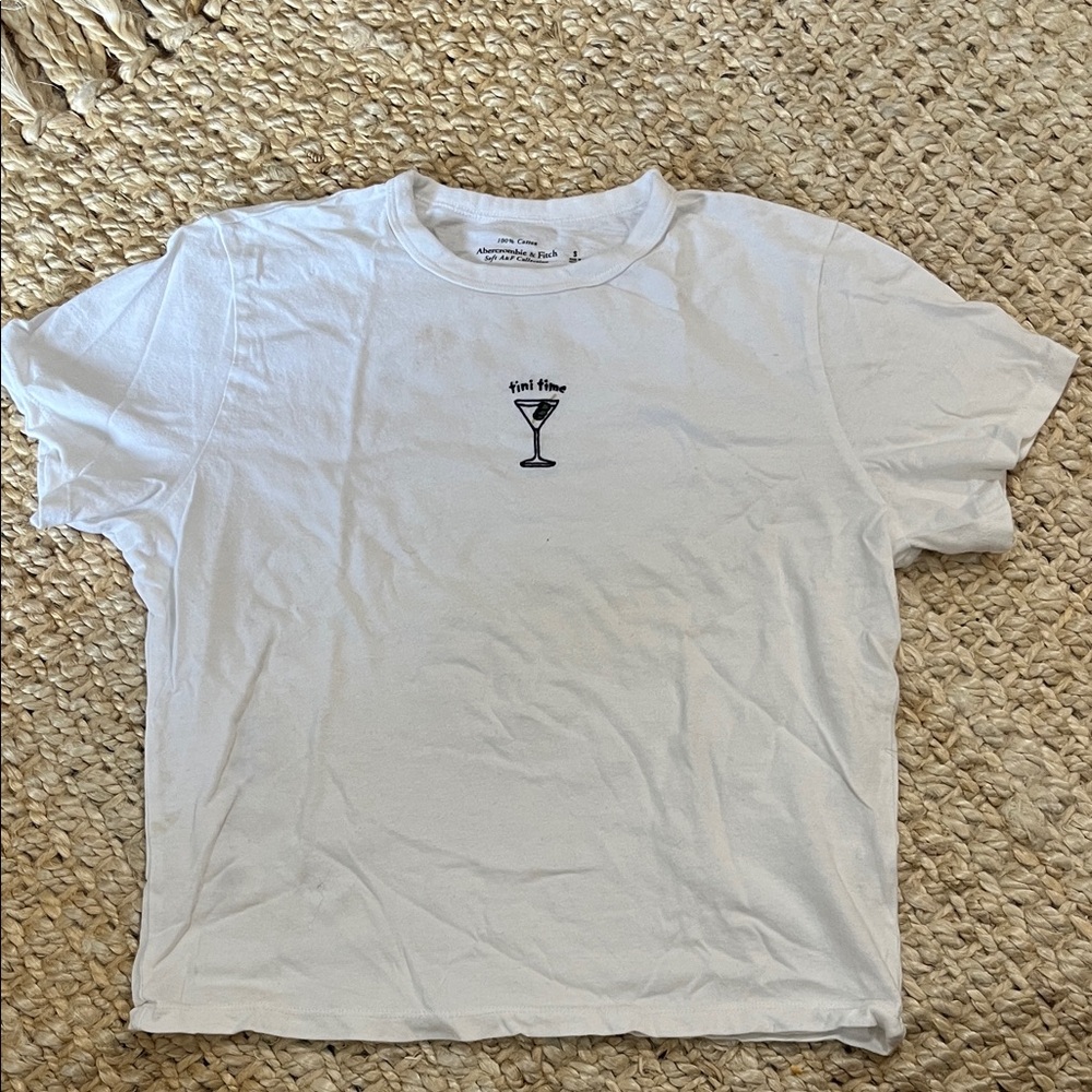 Martini baby tee